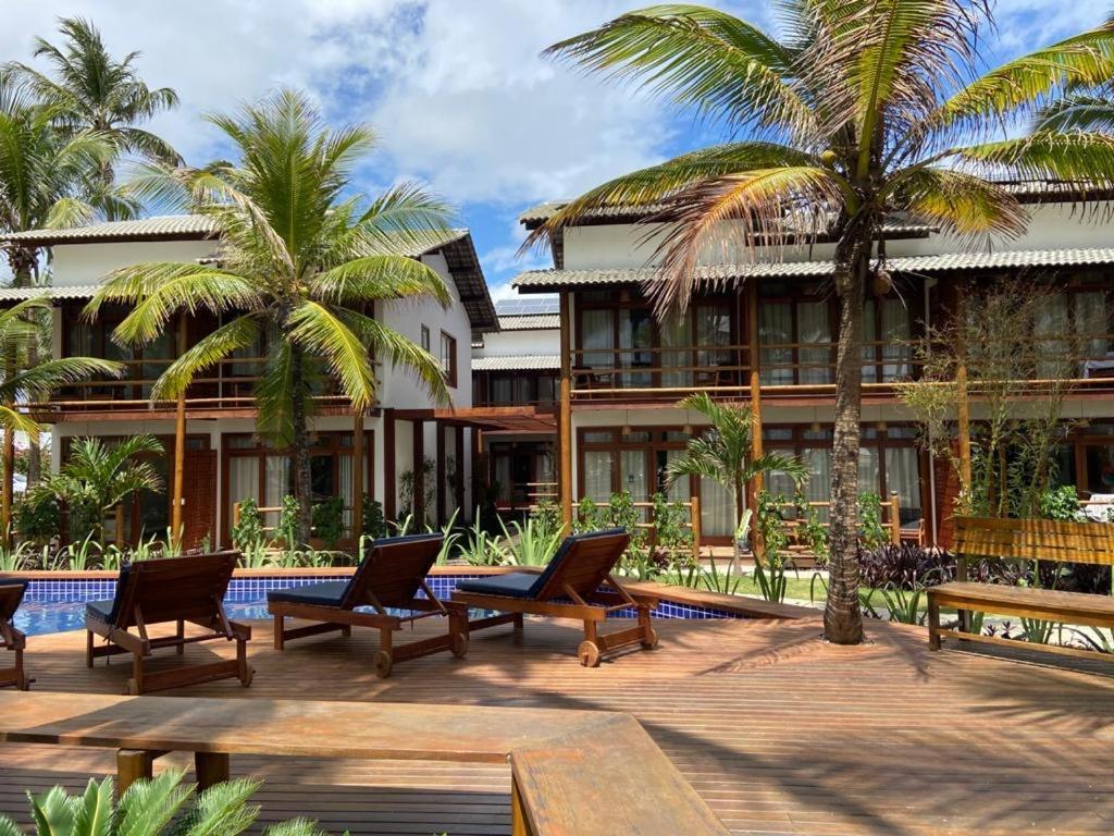 Marau Beach House Flat 107 Pe Na Areia - Dreamland Apart Taipu De Fora Barra Grande-Ba Barra Grande  Luaran gambar